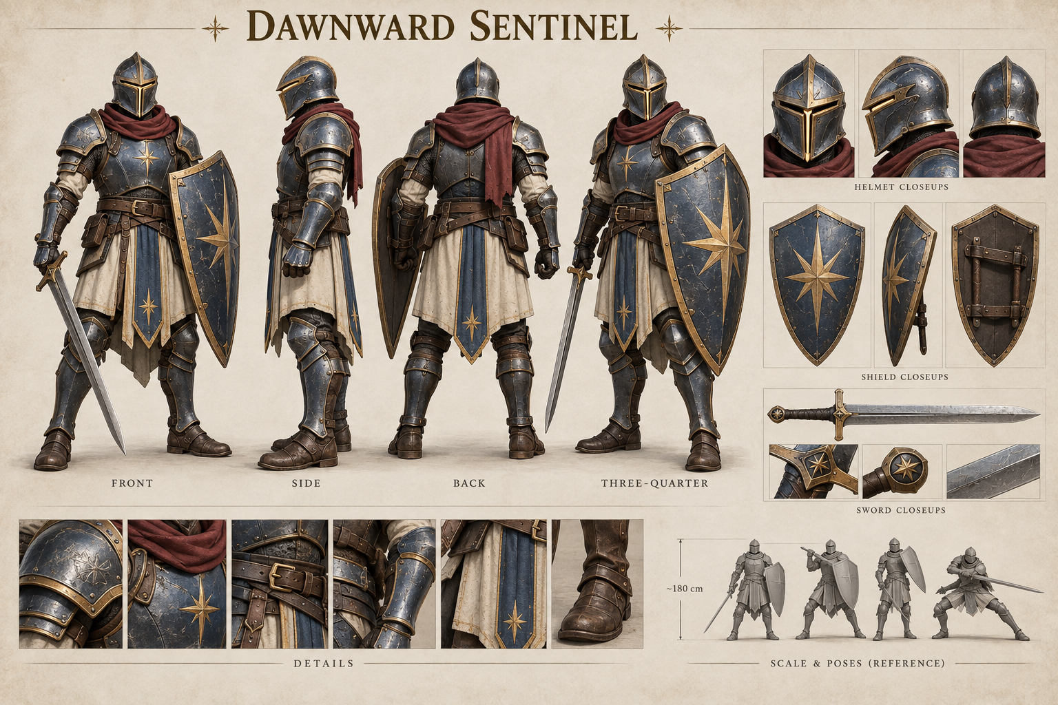 Beacon Sentinel reference sheet